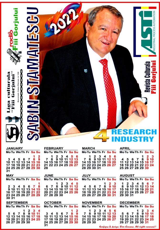 Sabin Stamatescu 2022 callend