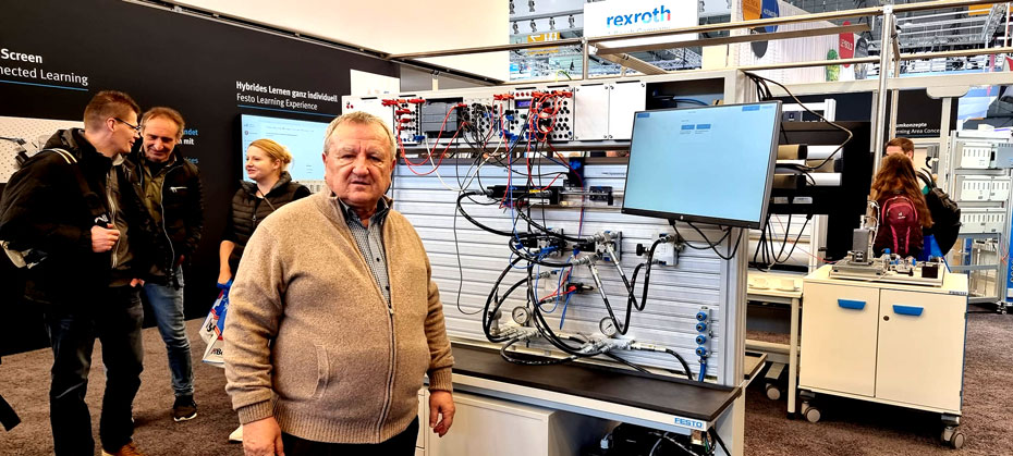 Sabin Stamatescu, Director Asti Automation, la DIDACTA STUTTGART 2023 – ECHIPAMENTE DE INALT NIVEL TEHNIC PENTRU INVATAMINT SI CERCETARE