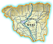 Gorj harta map